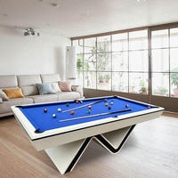 Fournisseur direct en gros de tables de billard intérieures modernes et luxueuses pour clubs, bars, hôtels, salles de jeux, provenant d'une usine chinoise professionnelle