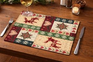 จำหน่ายผ้ารองจานสำหรับรับประทานอาหาร ใช้ในบ้าน ครัว ร้านกาแฟ ร้านอาหาร และปิกนิกกลางแจ้ง ราคาโรงงาน - Product Image 2