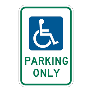 Señal de Estacionamiento Solo para Vehículos, Reflectante, de PVC, Resistente a la Corrosión, para Uso en Interiores y Exteriores, Marca Brady - Product Image 3