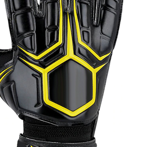 Custom Comfortable Hand Protection Football Goalkeeper Gloves with Finger Protection <b>Hook</b> and Loop Closure Pu Material - Product Image 6