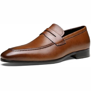 Men Handmade Genuine Leather Suede Square Toe Autumn Toe <b>Box</b> Ankle <b>Boots</b> Formal Dress Casual Shoes Soft - Product Image 4