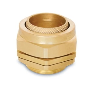 Adaptateur hexagonal en laiton forgé industriel de qualité supérieure, raccord métallique haute résistance pour une gestion sécurisée des fluides et des systèmes CVC - Product Image 1