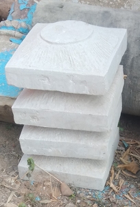Modern Sandstone Pier Caps Outdoor Square Natural Finish Stackable Landscape <b>Stone</b> with Lifetime Warranty - Product Image 3