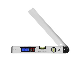 Medidor de Ángulos <span class=keywords><strong>Digital</strong></span> de 400 mm con Pantalla LCD, Herramienta de Nivelación Multiusos con Extensión de Pata para Pendientes Horizontales y Verticales - Product Image 1