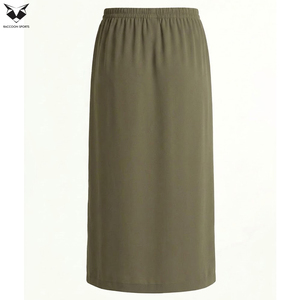 Izar Lungi para Hombre en Color Verde Caqui, Transpirable, de Algodón, Suave al Tacto, de Primera Calidad, Atuendo Islámico Tradicional, Pañuelo Musulmán - Product Image 3