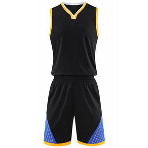 Custom Sublimated Basketball Uniform Set for Men Breathable <b>Athletic</b> Jersey and Shorts Team Sports Training Kit - Product Image 4