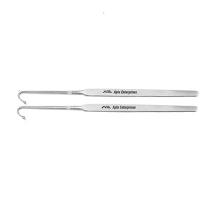 Ganchos de Snook Manuales Avanzados de Acero Inoxidable de Alta Calidad para Aplicaciones Quirúrgicas, para una Eliminación Ovariana y Uterina Eficiente, Pequeños - Product Image 5