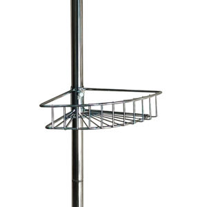 Étagère de rangement murale multifonctionnelle en verre à 4 niveaux réglable pour salle de bain, organisateur de douche pour usage domestique - Product Image 3