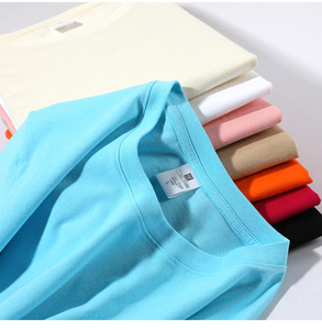 Camiseta Oversize 100% Algodón de Venta Directa de Fábrica, Camisetas con Hombros Caídos, Camisetas Lisas DTG para Impresión - Product Image 1