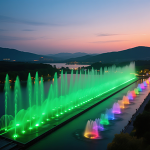 Artwatershow Good Prices Decorative Dancing Music Water Fountain <b>Square</b> Mall Water Fountain Outdoor - Product Image 4