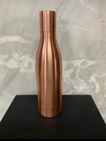 Ensemble cadeau de bouteille d'eau potable en cuivre pur à 100 %, écologique, pour la maison, le bureau, la salle de sport, le yoga, les voyages, les mariages