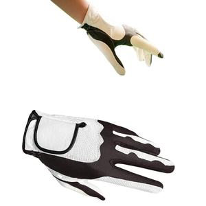 Gant de golf en cuir de mouton véritable de qualité supérieure Impression numérique Gants de golf en cuir Cabretta pour hommes - Product Image 5