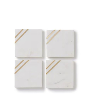 Handcrafted <b>Marble</b> <b>Coasters</b> With Artistic Finish For Premium Gift Items Wedding Favors And Home Decoration - Product Image 1