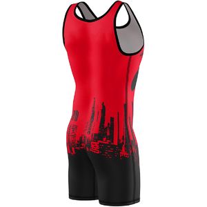 Trajes de Lucha de Alto Rendimiento para Hombre, Compresión Ajustada, Tela Transpirable, Equipo de Entrenamiento y Competición de Lucha - Product Image 3