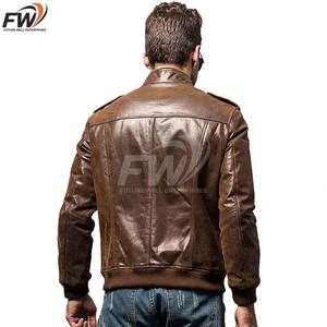 Chaqueta de cuero para hombre, estilo moderno, ligera, OEM, bajo MOQ, en venta, para uso casual, chaqueta de cuero personalizada para adultos - Product Image 6