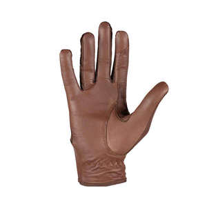 Gants de conduite en cuir marron, à doigts entiers, compatibles écran tactile, ajustement flexible, pour moto, travail, hiver, extérieur, pour hommes - Product Image 2