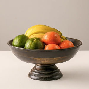 Tazón de Madera Artesanal de Estilo Americano de la Mejor Calidad, Sostenible, para Servir Alimentos Orgánicos, Accesorios de Cocina para una Alimentación Saludable - Product Image 6