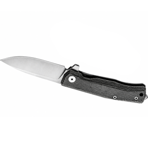 Couteaux pliants à manche texturé noir et gris avec lame argentée satinée, clip de ceinture en métal et poignée ergonomique pour le camping, les activités de plein air et le quotidien - Product Image 2