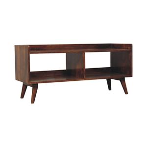 Open-Top castagna Media Unit mobili artigianali consolle in legno massiccio - Product Image 2