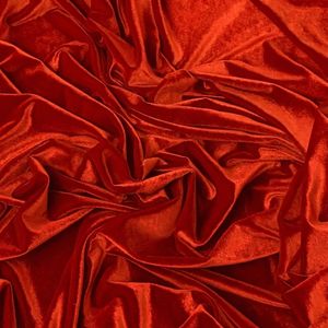 Brushed Velvet Curtain Fabric 100% Polyester Woven Medium Weight Modern Orange Wedding Garment Home Textile Pillow <b>Sofa</b> <b>Cover</b> - Product Image 6