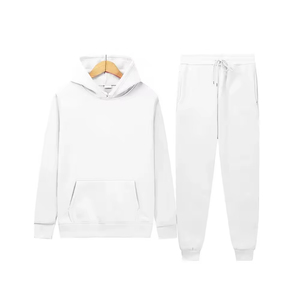 Ensemble de survêtement imperméable et coupe-vent léger personnalisé pour homme, veste de survêtement unie marron rétro et pantalon de jogging - Product Image 1