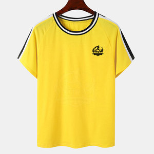 T-shirt pour homme confortable et tendance, imprimé sur mesure, 100 % coton, faible MOQ, coupe ample - Product Image 1