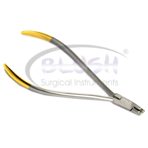 Pince dentaire professionnelle réutilisable en acier pour la pliage de fils et la formation de boucles d'appareils orthodontiques, à commande manuelle, par Blush Surgical - Product Image 5