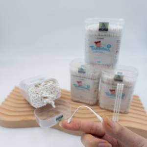 OEM/ODM แบรนด์ Dr. Papie สำลีก้านสำหรับทำความสะอาดหูและจมูกเด็กแรกเกิด ด้ามจับนุ่ม ปลอดภัยสำหรับเด็กเล็ก อุปกรณ์สำหรับเด็ก - Product Image 5
