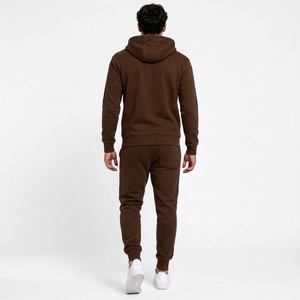 Premium Cotton <b>Hoodie</b> Jogger Set OEM ODM Athleisure Manufacturer - Product Image 5