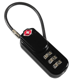 Candado de Combinación de Aleación de Zinc Resistente al Agua Aprobado por la TSA con Acabado Galvanizado para Mayor Seguridad - Product Image 6