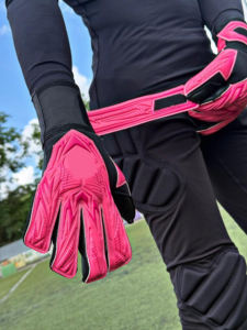 Guantes de Portero de Fútbol Profesionales de Alta Calidad, Unisex, Talla 7, de PU, Transpirables, Antideslizantes, con Cierre de Velcro en la Palma, Personalizables - Product Image 3