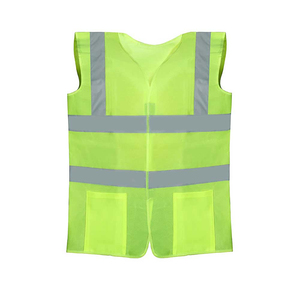 เสื้อกั๊กสะท้อนแสงแบบใหม่สำหรับงานนิรภัย มาตรฐาน ANSI Class 1 EN ISO 20471 Class 2 ไฟ LED กระพริบ  โลโก้สั่งทำได้ คุณภาพดีที่สุด - Product Image 1