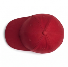 Gorra de Béisbol Unisex de Algodón Rojo, Estilo Casual, Ajustable, para las Cuatro Estaciones - Product Image 3