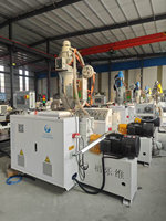 Ligne de production de tuyaux extérieurs pré-gainés ondulés en HDPE Tube Pex Couvercle de manchon ondulé Machines de fabrication