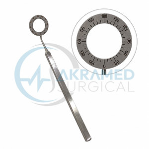 Henderson 4 Notch Degree <b>Gauge</b> Alignment <b>Marker</b> Ophthalmic Surgical Instrument Stainless Steel CE Certified Class I - Product Image 1