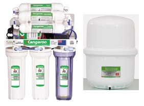 Purificador de agua de 5/6/7 etapas, con soporte y calibrador para agua dura de 75 a 100 GPD - Product Image 2