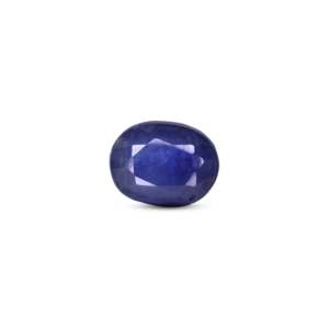 Loose 5.1 Carat Royal Blue Sapphire Gemstone for Fine Jewelry - Product Image 1