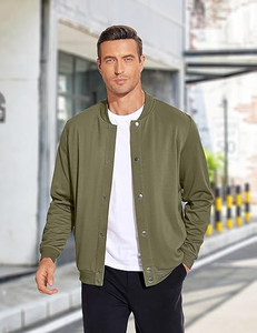 Veste de baseball pour homme de style streetwear, personnalisable, respirante, coupe-vent, dernier design, qualité supérieure - Product Image 1