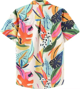 Camisa Hawaiana con Botones para Mujer, Camisas Casuales de Moda, Blusas Hawaianas de Verano - Product Image 2