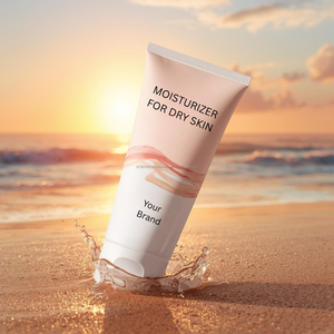 Crème hydratante pour peaux sèches à marque privée, crème hydratante profonde pour le visage avec acide hyaluronique, vitamine E, fabricant de produits de soin OEM ODM - Product Image 2