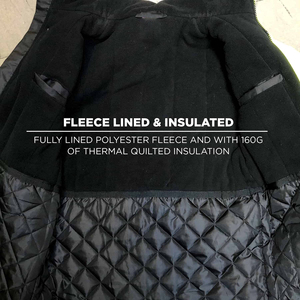 เสื้อแจ็คเก็ตเพิ่มความปลอดภัยในการมองเห็น แถบสะท้อนแสงสีเงิน ผ้าระบายอากาศได้ดี เหมาะสำหรับงานก่อสร้าง งานถนน และงานอเนกประสงค์ - Product Image 5