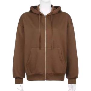 Mens <b>Zip</b> Up Hoodie Cotton Fleece Full Zipper Sweatshirt Soft Warm Adjustable <b>Hood</b> Casual Everyday Wear - Product Image 1