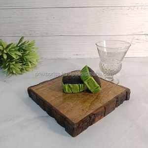 Cuadrado nuevo 2025 platos de madera fiesta aperitivo fruta servir bandeja decoración grande madera queso tablero pastel comida seguro aperitivos platos - Product Image 1