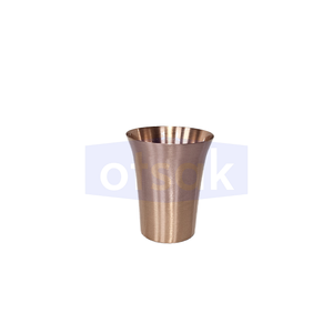 Gobelet en cuivre moderne et écologique, durable, grande capacité, portable, pour l'hydratation quotidienne, le bien-être, la maison et les mariages - Product Image 6