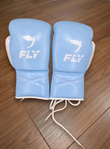 ถุงมือชกมวย Fly SuperLace Pro X 2 สำหรับฝึกซ้อม ทำจากหนังวัวแท้  รับสกรีนโลโก้ - Product Image 3