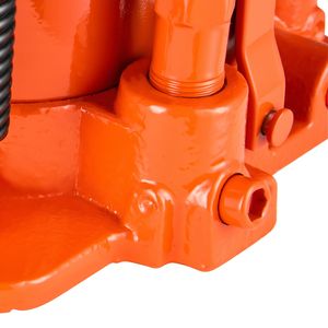 Martinetto idraulico pneumatico da 12 tonnellate/26455 libbre con gamma di sollevamento 10,43-19,88 cm, pompa manuale per sollevamento auto - Product Image 6