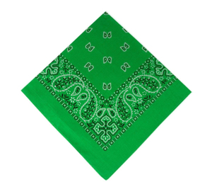 Bandana carré unisexe multifonctionnel en coton de haute qualité avec impression personnalisée à la main – Nouveauté : Foulards pour événements - Product Image 3