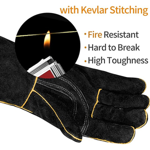 Gants de sécurité en cuir sur mesure, anti-chimiques et antidérapants, gants de travail de sécurité, best-sellers en ligne - Product Image 5