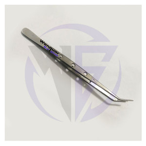 Stainless Steel Manual Tweezer Meriam Cotton Dressing Plier Serrated 16cm Dental Forceps Ergonomic Grip CE Certified Hot Wenquar - Product Image 3