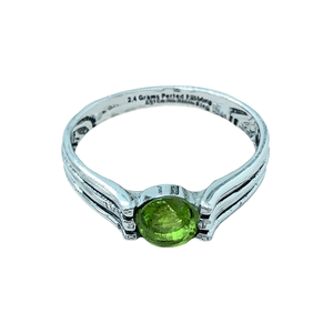2.1 Grams <b>Peridot</b> Fashion <b>Ring</b> - Product Image 2
